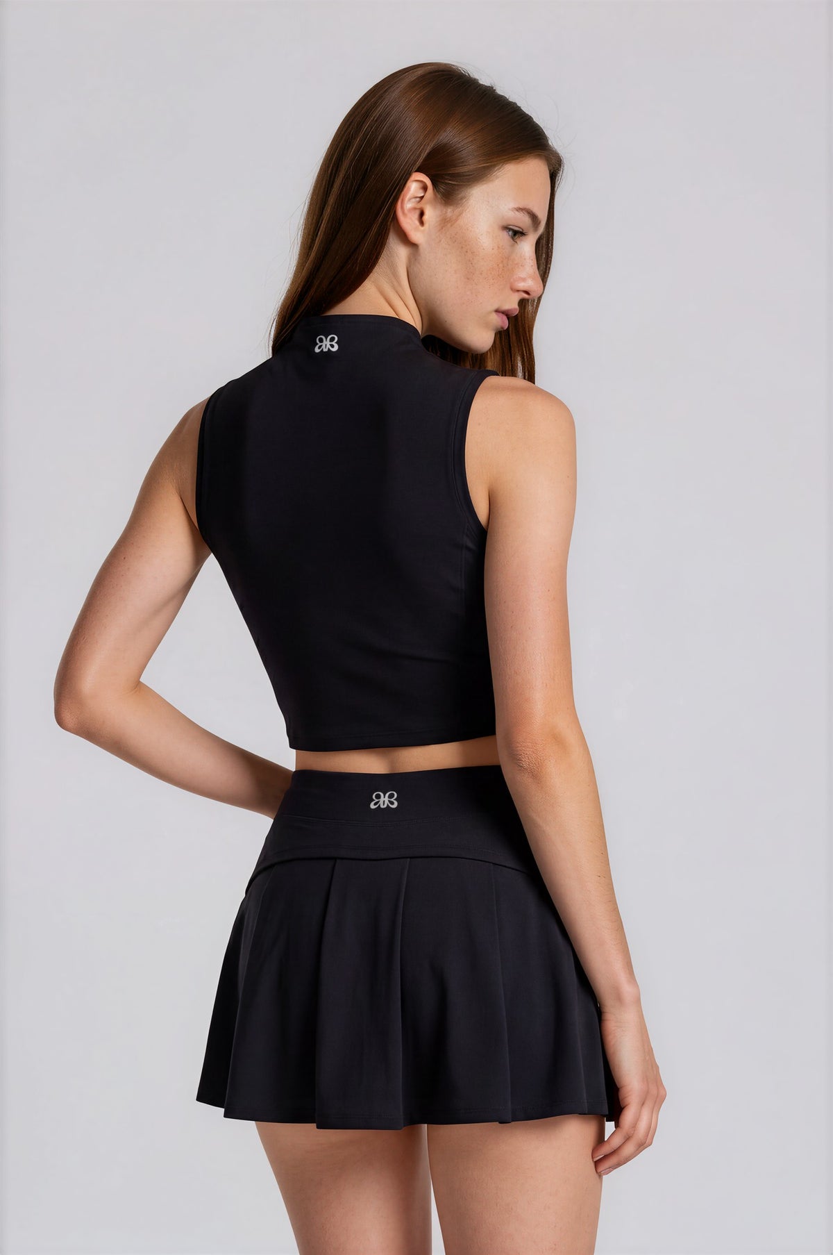 Aerona Padel Skirt Midnight Back detail